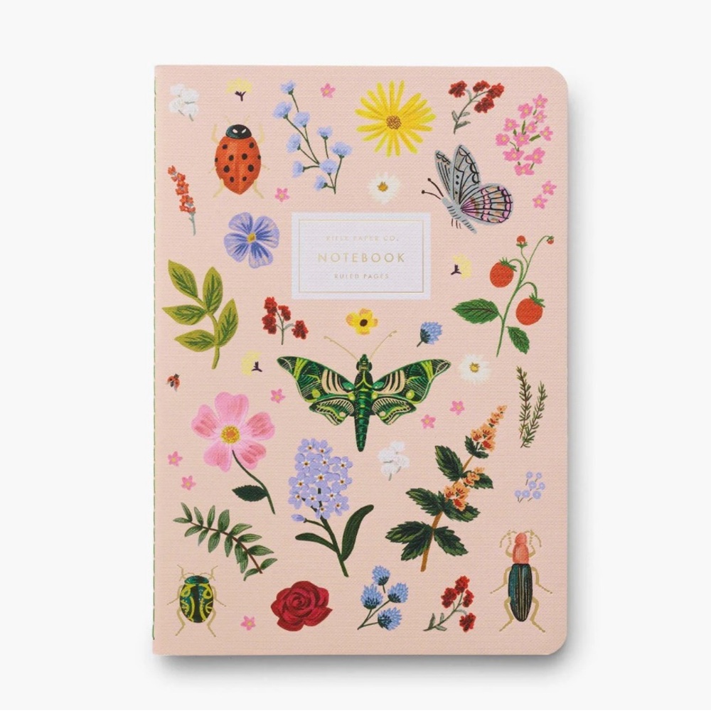 New! Rifle Paper Co. Notebooks & Pen Set - Picture 3 of 8